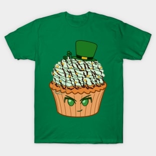 Desserts - St Patrick Cupcake T-Shirt